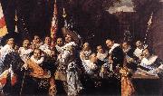 HALS, Frans Officers and Sergeants of the St Hadrian Civic Guard oil painting
